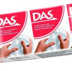 DAS — Pâte à modeler blanche 150 g