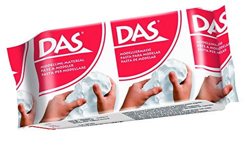 DAS — Pâte à modeler blanche 150 g