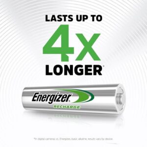 Alternative view of ENERGIZER Recharge Power Plus — Piles AA rechargeables x4