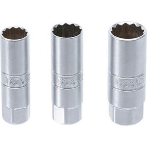 BGS — Jeu de douilles pour bougies 14/16/18 mm 3 pièces