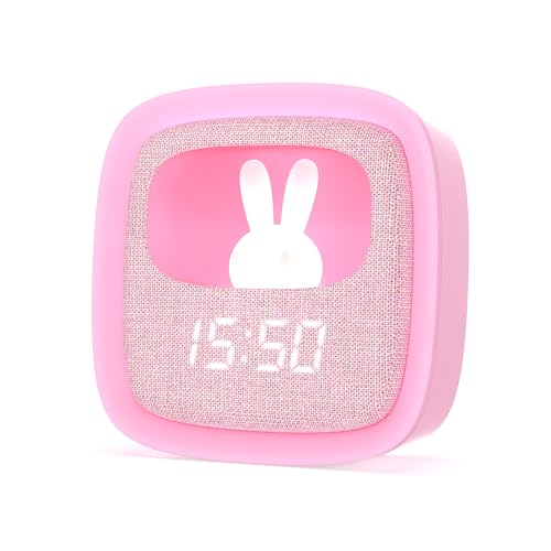 MOB Billy Clock — Réveil veilleuse enfant motif lapin – Image 2
