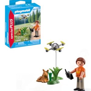 PLAYMOBIL Special Plus — Sauvetage d'un faon avec drone