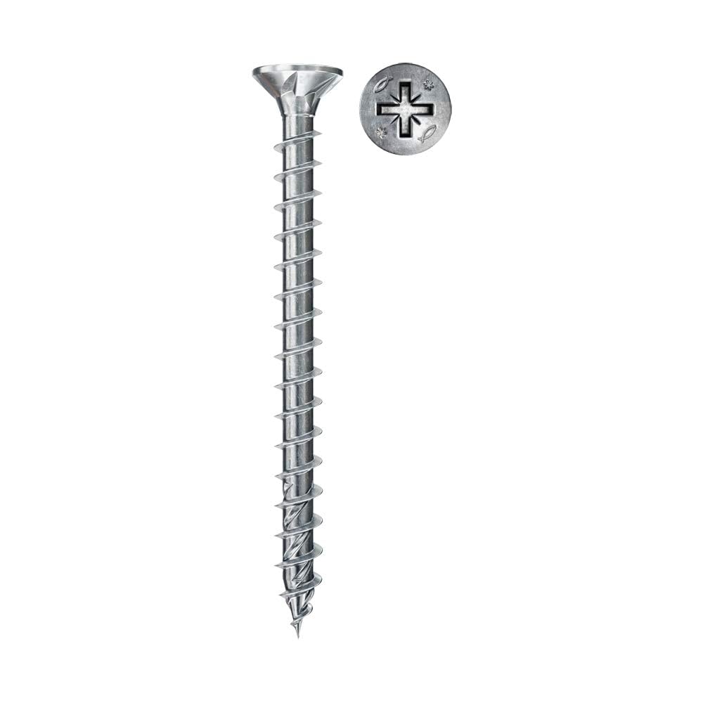 FISCHER PowerFast II — Vis à Tête Fraisée 4,5x45 x200 – Image 2