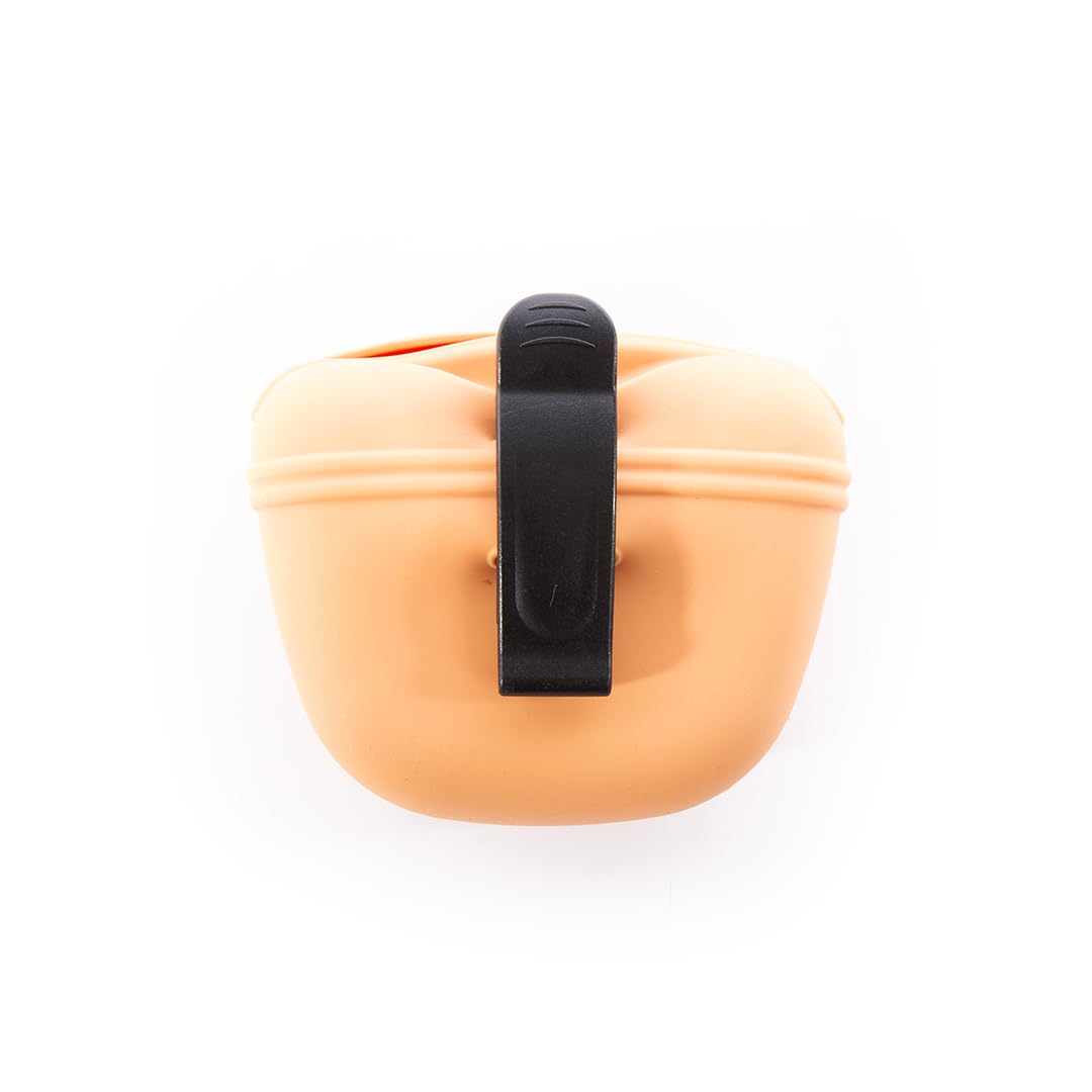 MARTIN — Pochette à friandises en silicone pour chien jaune – Image 3