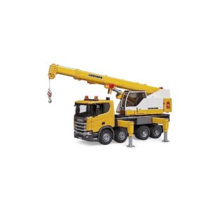 BRUDER Scania Super 560R — Camion-grue Liebherr 1:16