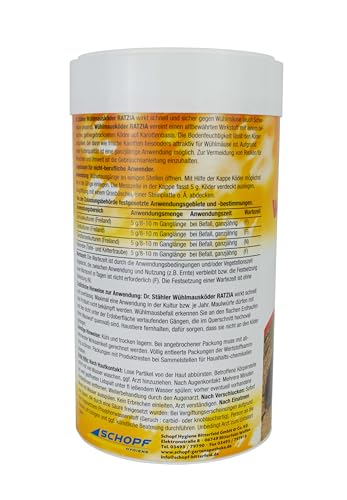 DR. STÄHLER Ratzia — Leurre pour campagnols 250 g – Image 2