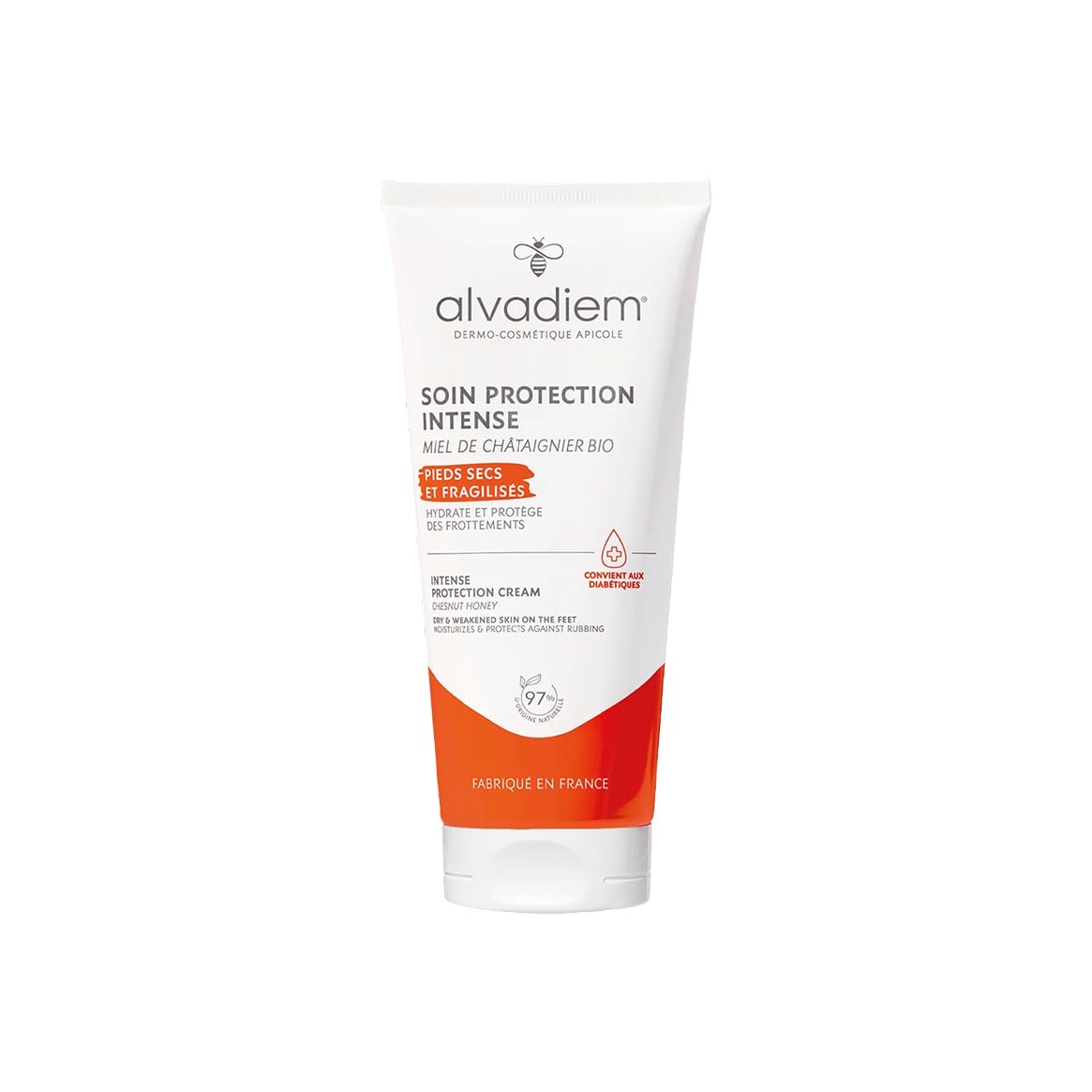 ALVADIEM — Soin protection intense pieds très secs 100 ml