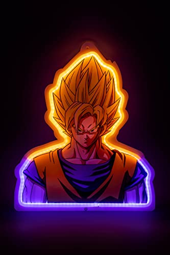 TEKNOFUN — Décoration lumineuse GOKU Super Saiyan 40 cm – Image 2