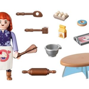 Alternative view of PLAYMOBIL 71479 — Le pâtissier avec accessoires