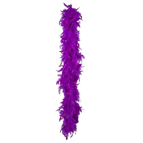 BOLAND — Boa en plumes violet 180 cm