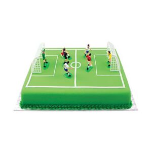 PME — Lot de 9 décorations football pour gâteaux et cupcakes