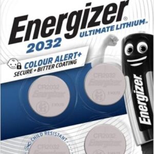 ENERGIZER Ultimate Lithium — Pile bouton CR2032 3V lot de 4