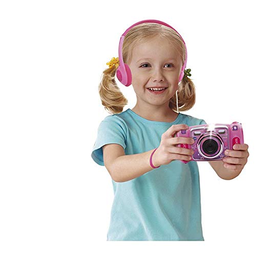 VTech - Kidizoom Duo DX Rose, Appareil Photo Enfant 10 en 1, Filtres Dynamiques – Version FR – Image 10