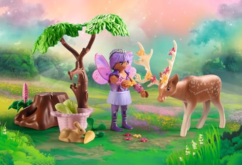 PLAYMOBIL Fairies — Fées avec Animaux de la forêt – Image 12