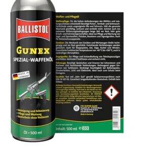Alternative view of BALLISTOL Gunex — Huile pour armes antirouille 500 ml