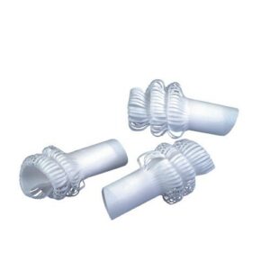 100 manchettes pour volaille — blanches 1,8 x 4,5 cm