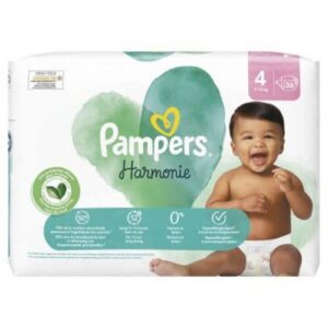 PAMPERS Harmonie — Couches-culottes T4 (9-14 kg) x36