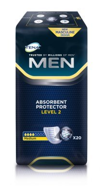 Assorbente incontinenza maschile Tena Men Livello 2 Confezione 120 pezzi – Image 2