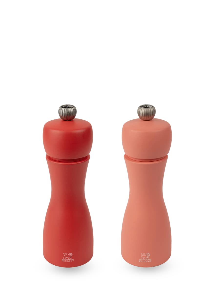 PEUGEOT Tahiti Feu — Duo moulins à poivre et sel 15 cm