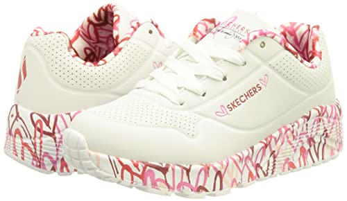 SKECHERS Uno Lite Lovely Luv — Baskets fille 27.5 EU – Image 7