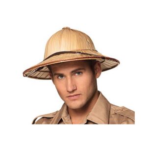 BOLAND — Casque colonial en paille pour adulte