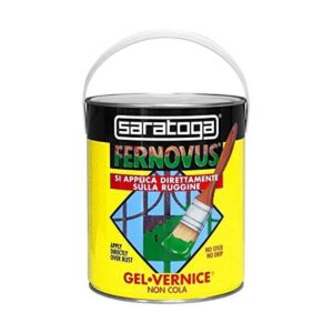 SARATOGA — Vernis gel antirouille gris métallisé 2500 ml