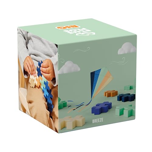 PLUS PLUS BIG — 100 Briques de Construction Bleu Breeze – Image 4