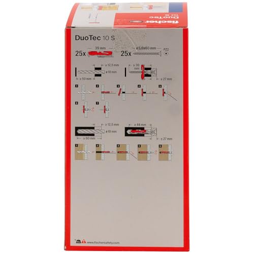 FISCHER Duotec — Cheville à bascule nylon avec vis x25 – Image 20