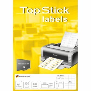 TOPSTICK — 2400 étiquettes d'adressage 70 x 37 mm – Image 7