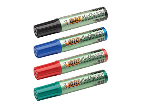 BIC Marking Onyx 1481 — Boîte de 12 marqueurs permanents noirs – Image 16