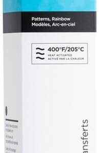 CRICUT Infusible Ink — 2 Feuilles de Transfert Arc-en-Ciel