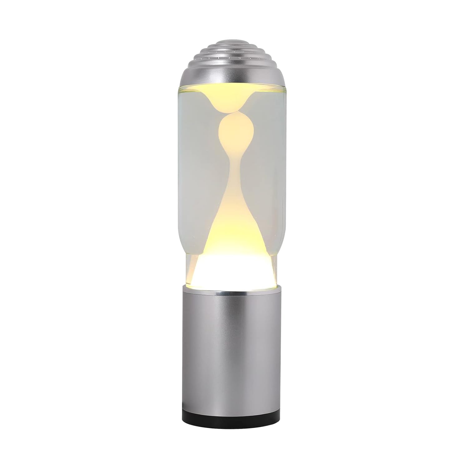 I-TOTAL Lamp A.D.A — Lampe à lave base laquée argentée