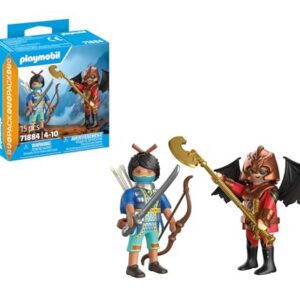 PLAYMOBIL Duo Pack — Chevalier Novelmore contre Raider Burnham