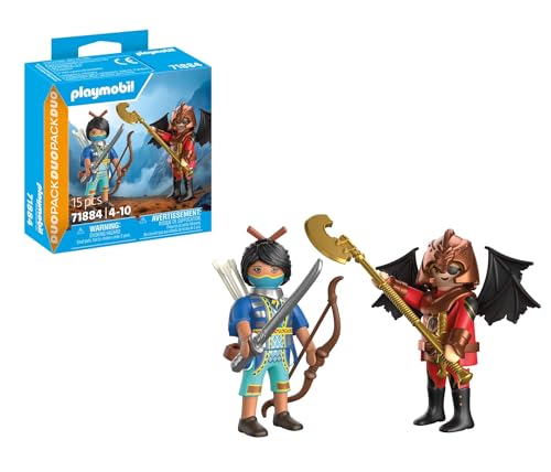 PLAYMOBIL Duo Pack — Chevalier Novelmore contre Raider Burnham