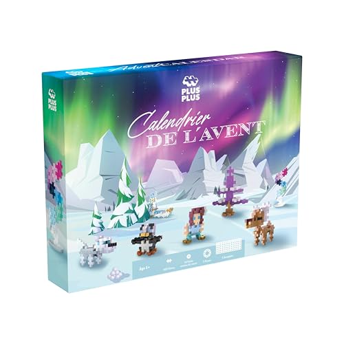 PLUS PLUS — Calendrier de l'Avent 25 Surprises 600 Pièces – Image 3