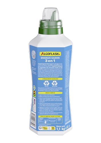 ALGOFLASH — Engrais Liquide Gazon 3 Actions 1 L – Image 2