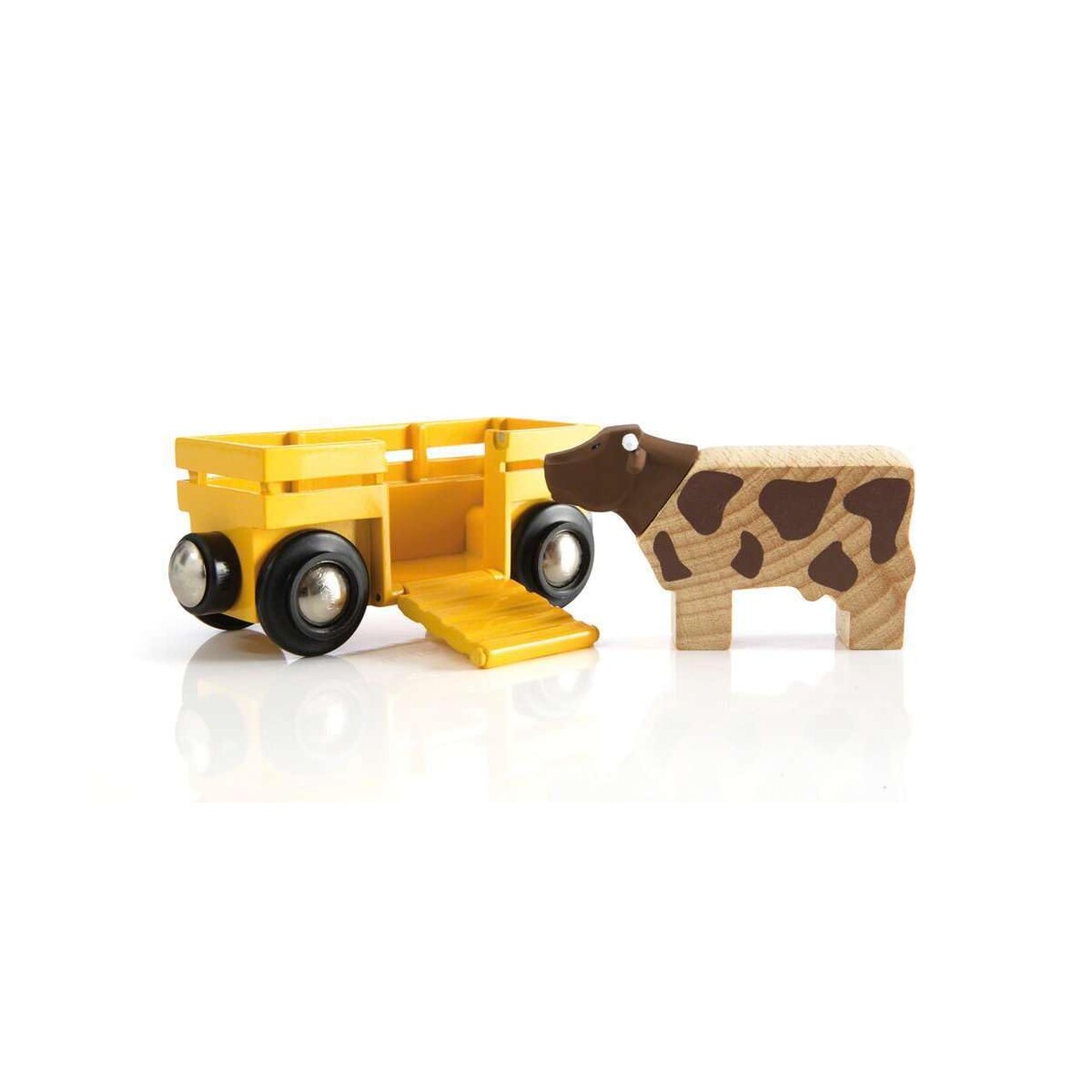 BRIO World 33406 — Wagon de transport de bétail
