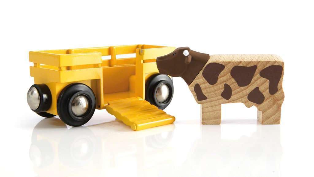 BRIO World 33406 — Wagon de transport de bétail – Image 6