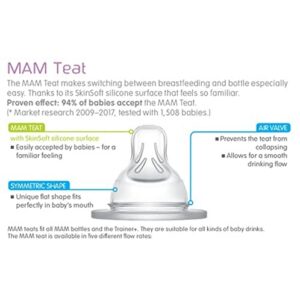Alternative view of MAM - Lot de 2 tétines silicone debit 3 rapide
