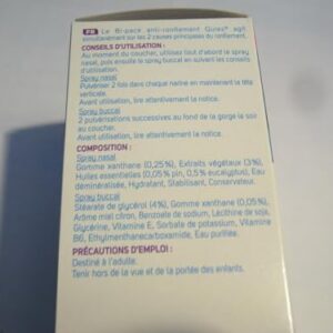 Alternative view of WHO IS — Bi-pack anti-ronflement buccal et nasal