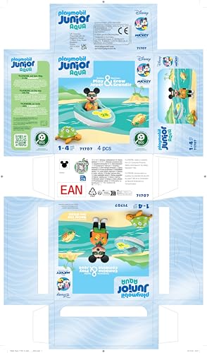 PLAYMOBIL Junior Disney — Mickey avec Bateau – Image 33