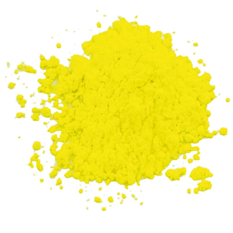 JESMONITE — Pigment en Poudre Fluo Jaune 50 g – Image 2