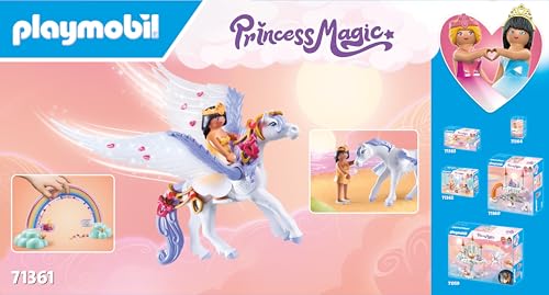 PLAYMOBIL Princess Magic 71361 — Cheval ailé à décorer – Image 24