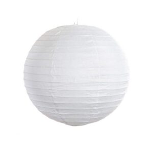 Alternative view of Lanterne japonaise — Lanterne en papier blanche 35 cm