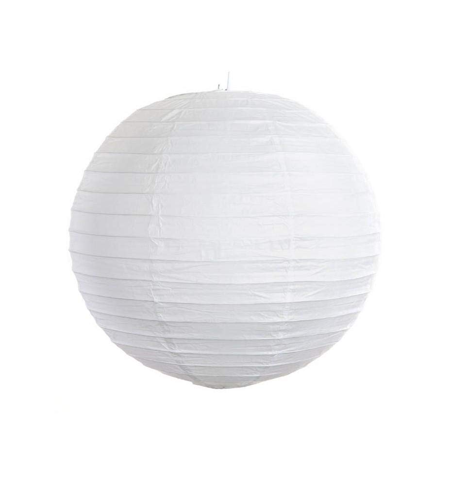 Lanterne japonaise — Lanterne en papier blanche 35 cm – Image 2