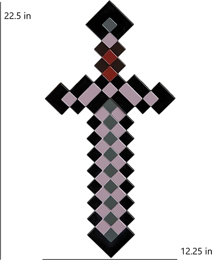 MINECRAFT — Épée en Nethérite Taille Unique – Image 3