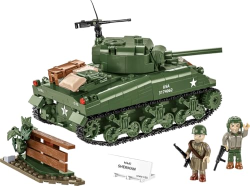 M4A1 SHERMAN — Jeu de construction char WWII 663 pièces