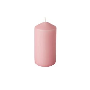 Alternative view of PAPSTAR — Lot de 8 bougies piliers vieux rose Ø 50 x 100 mm
