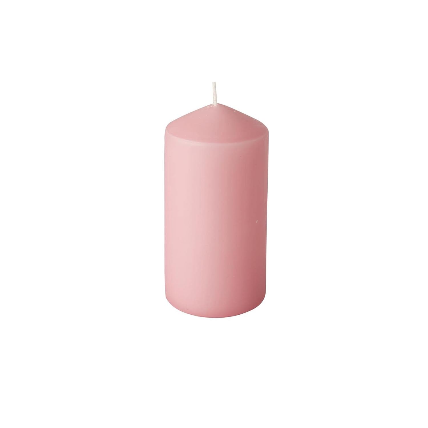 PAPSTAR — Lot de 8 bougies piliers vieux rose Ø 50 x 100 mm – Image 6