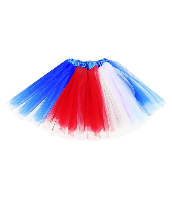 CHAKS — Jupe tutu supporter France bleu blanc rouge